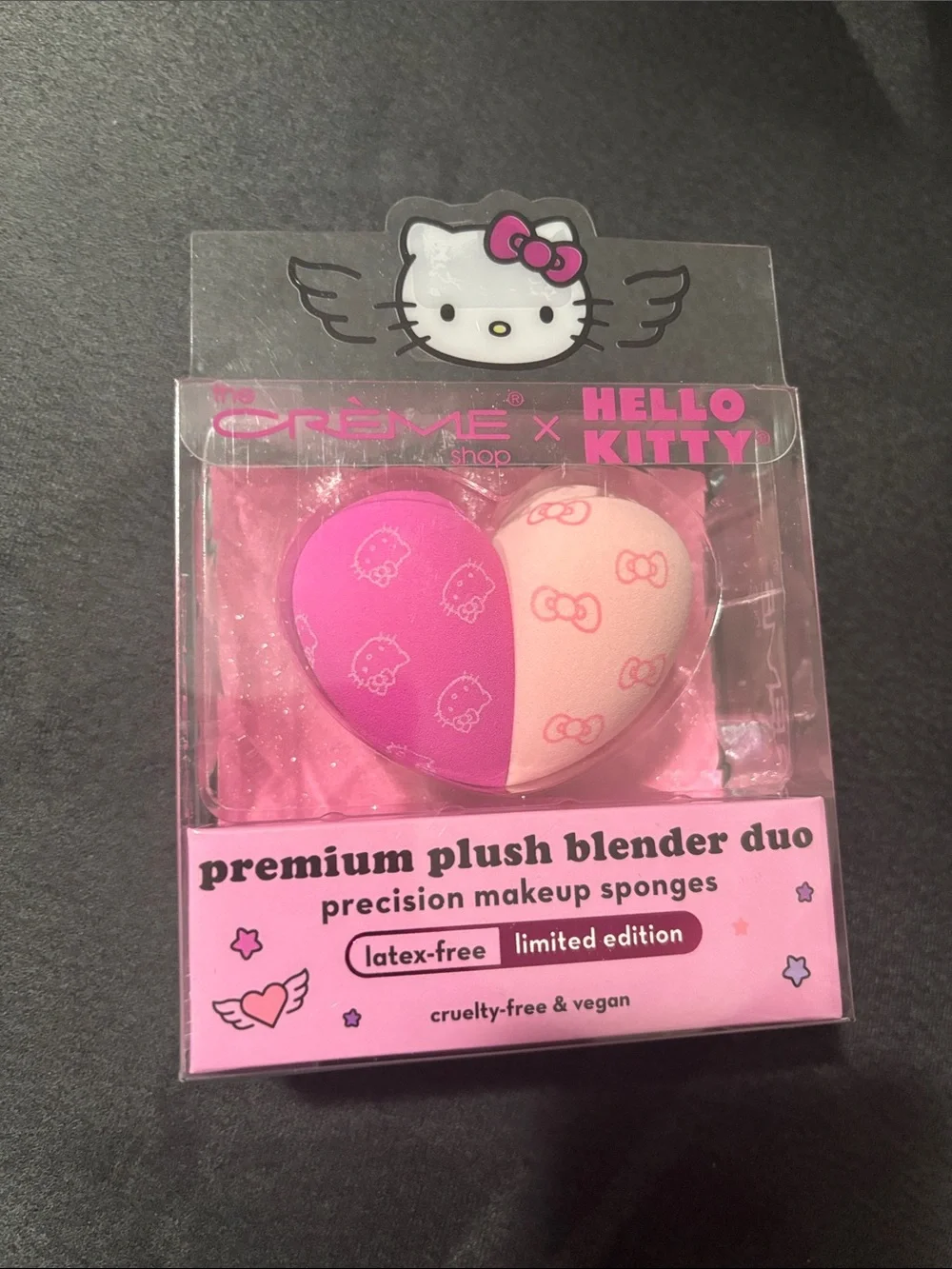Crème x Hello Kitty Premium Plush Blender Duo - Pink